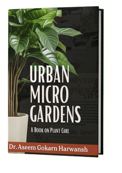 Urban Micro Gardens A Book On Plant Care book cover